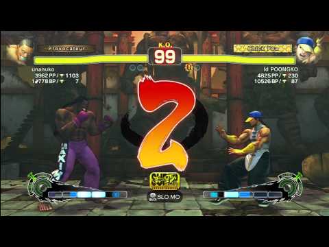 [DJ] unanuko vs Id POONGKO [Yun] SSF4 Arcade Edition