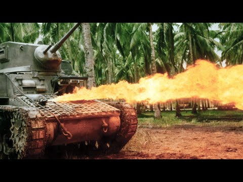 Japanese Thought Their Bunkers Were Safe — Until U.S. Flamethrower Tanks Melted Them