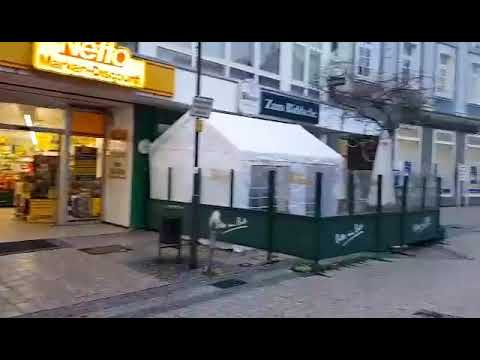 Idar-Obersteiner #Fußgängerzonen schon leergefegt