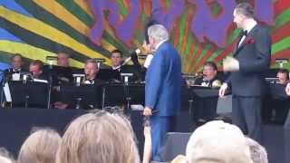 Lady Gaga and Tony Bennett - &quot;I Won&#39;t Dance&quot; - 2015 New Orleans Jazz Festival
