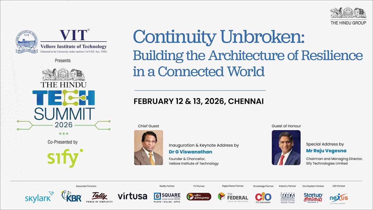 The Hindu Tech Summit 2026 - Day 01