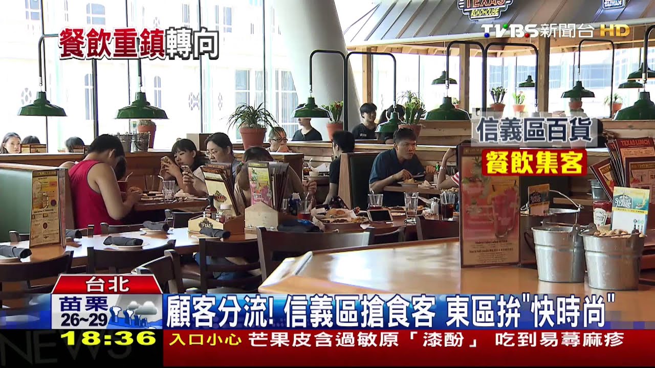 顧客分流!信義區搶食客 東區拚「快時尚」