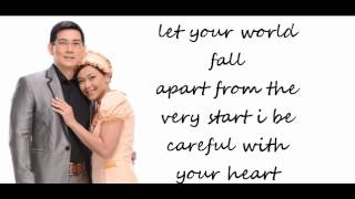 Jodi Sta Maria &amp; Richard Yap Be Careful With My Heart Lyrics