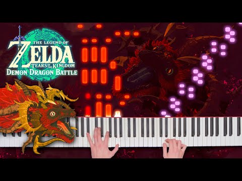 Demon Dragon Battle ~ Zelda: Tears of the Kingdom | Piano Tutorial