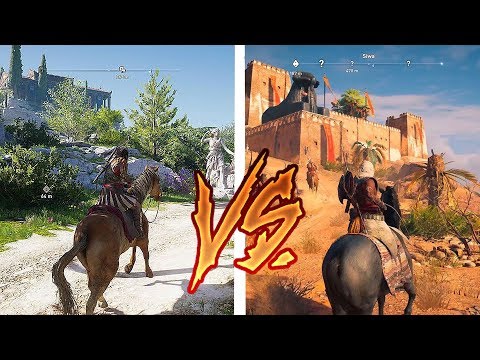 Assassin's Creed Odyssey vs Assassin's Creed Origins [Graphics Comparison]