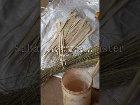 Sabai Grass Handwoven Mat 4×6 ft Natural