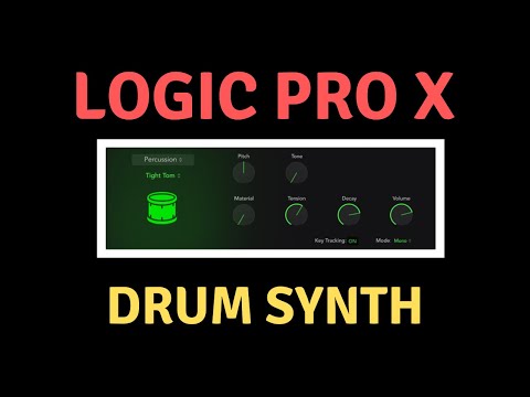Logic Pro X 10.5 Update (deutsch)  |  Der neue Drum Synth überzeugt!