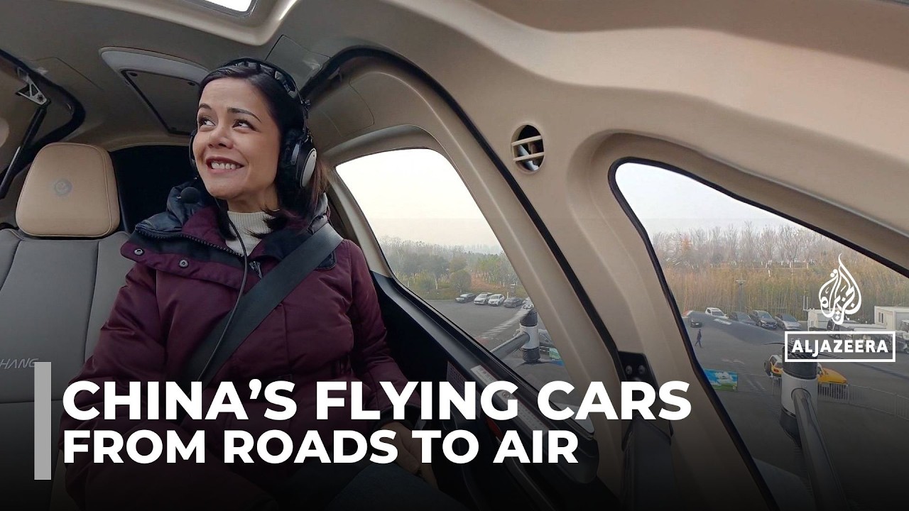 Flying cars take off in China as state backs low-altitude air travel
