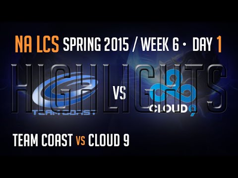 Coast vs Cloud 9 Highlights - Week 6 Day 1 S5 NA LCS Spring 2015 - CST vs C9 W6D1 G1