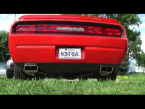 Stock vs Corsa exhaust Challenger RT 2009 soundclips