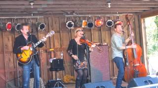 Hot Club of Cowtown - "Oklahoma Hills" - Harvest Music Festival 2013 - Mulberry Mountain, AR
