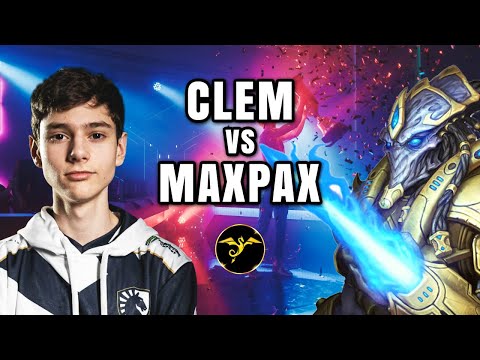 StarCraft 2 - CLEM vs MAXPAX! - ESL Open Cup #107 Europe