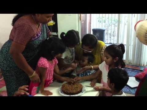 Tejas Krishna 11th Month Cake Cutting