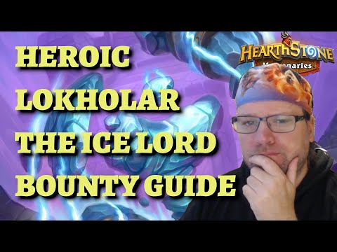The EASIEST way to beat HEROIC Lokholar the Ice Lord (Hearthstone Mercenaries Alterac Valley bounty)