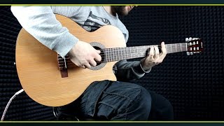 Video thumbnail for Электроакустическая гитара Cort CEC-1 OP с нейлоновыми струнами by МузZone Астана