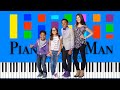 Haunted Hathaways Theme Song Slow Easy Medium Piano Tutorial 4K