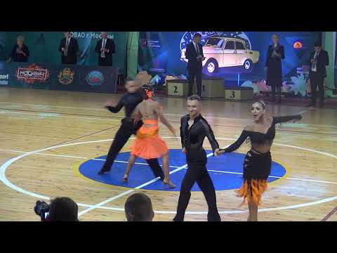 Alexashin Petr - Karakotova Natalia - Cha-cha, Youth Latin final, Москвич 2019