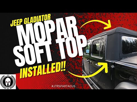 Jeep Gladiator Mopar Soft Top Install