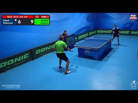 02:00 Valerii Tatarynov 1-3 Anatolii Levshyn West 5 WIN CUP 17.11.2022 | TABLE TENNIS WINCUP