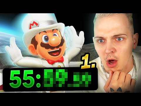 This Mario Odyssey WORLD RECORD makes HISTORY! - Huebi reacts