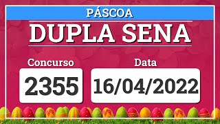 Capa de DUPLA SENA 