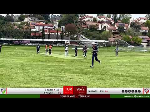 West Zone U19 - Team Blue Vs Team Orange