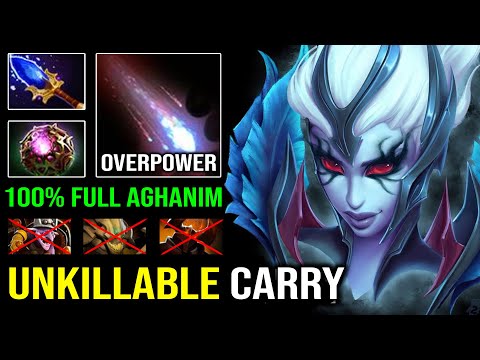 The Most Overpower Unkillable Hero | 100% Full Aghanim Vengeful Spirit Powerful Carry 7.31 Dota 2