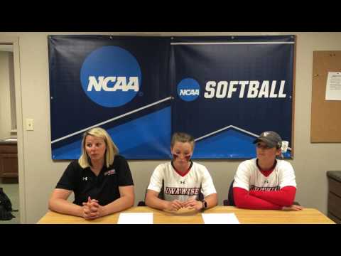 UVa-Wise Postgame Press Conference - NCAA Division II Softball Atlantic Regional First Round