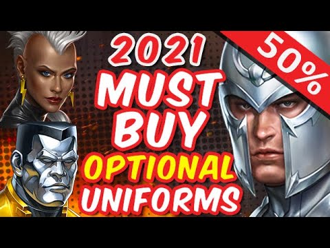 BEST "optional" UNIFORM MUST BUY GUIDE!! BLACK FRIDAY 2021 - Marvel Future Fight