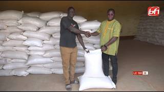 Extension de la mine Bissa Gold : plus de 280 tonnes de maïs distribuées aux familles impactées