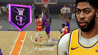 This ANTHONY DAVIS BUILD with 99 BLOCK + HOF ANCHOR is UNSTOPPABLE on NBA 2K24