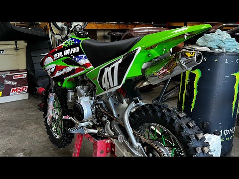 2017 Klx110L BBR Rev Box Install and POSITIVE Review