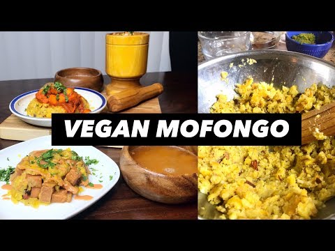 Vegan Mofongo: Criollo y Chicharrón
