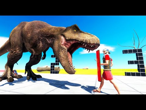 Who Can Survive Romanus Spear? - Animal Revolt Battle Simulator