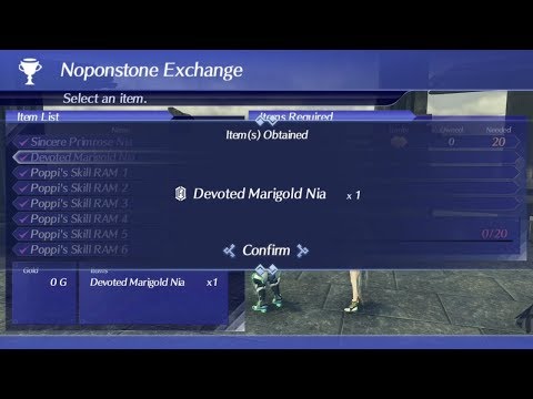 Xenoblade Chronicles 2 Farm Flawless Noponstones and Affinity MAX Atk VI Substitute - Chickenheart