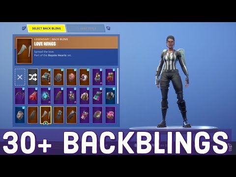 Before You Buy Whistle Warrior All Back Bling Combinations In - 41 backblings on whistle warrior before you buy fortnite battle royale bleachy