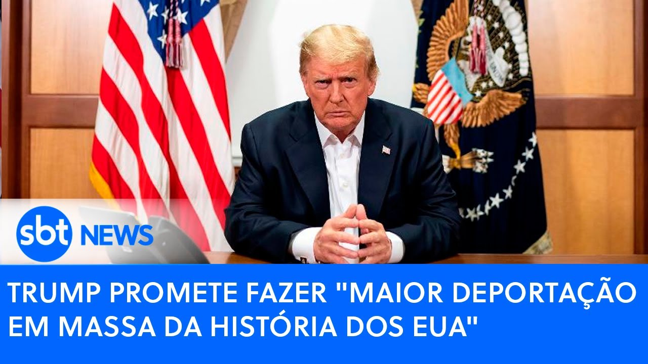 Trump promete fazer "maior deportação em massa da história dos EUA" | SBT News