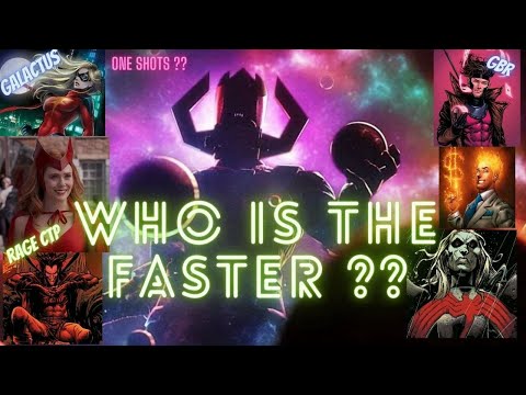 GALACTUS GIANT BOSS RAID - WANDA , HUMAN TORCH , MEPHISTO AND MORE - ONESHOTS? | Marvel Future Fight