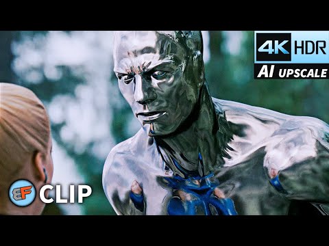 Silver Surfer Confronts Sue Storm | Fantastic Four Rise of the Silver Surfer 2007 4K HDR Movie Clip