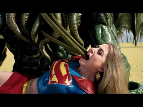 Jabba the Hutt SAVES Supergirl from Cthulhu | AI Superhero Film