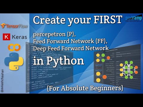 Create and Visualize your first Perceptron (P) and Feed Forward (FF) Network in Python