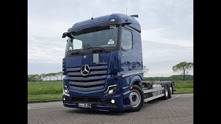 تریلی مخصوص حمل کانتینر Mercedes-Benz ACTROS 2553 OIL RETARDER 6X2*4 | تصویر 3 - Autoline