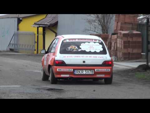 Turek Mirosław / Turek Paulina - Renault Clio - KJS Wiosenny Super OeS Biecz 14-04-2013