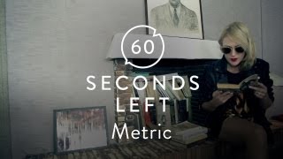 Metric Reads Robert Margerit's Le Dieu nu - 60 Seconds Left