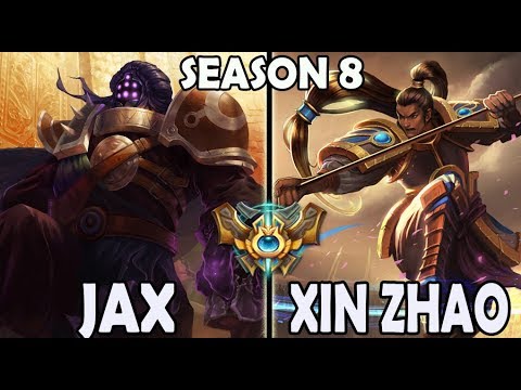 KZ Peanut JAX vs XIN ZHAO Jungle - Ranked Challenger Korea