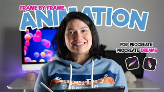 PROCREATE AND PROCREATE DREAMS ANATOMY FRAME BY FRAME ANIMATION | Part 2