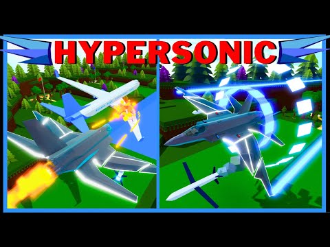 Destructive HYPERSONIC FIGHTER JET Build Trick!! In Build A Boat For Treasure ROBLOX