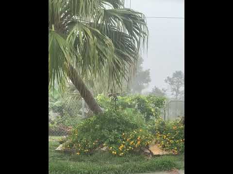Hail storm Melbourne FL April 26, 2023