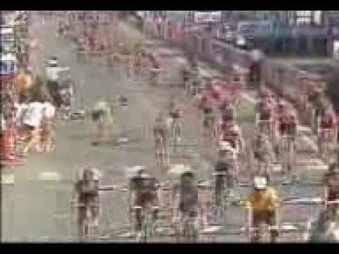 1991 Tour De France Abdu Crash!!