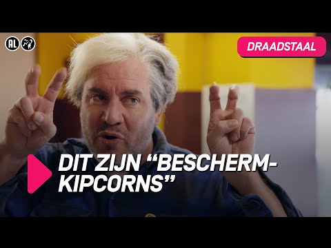 Jopie chanteert Leon voor gratis kipcorns | DRAADSTAAL | NPO 3 TV
